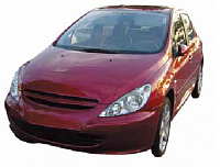 Авточехлы для сидений Peugeot 307 с 2001-2008г. хэтчбек