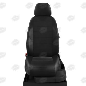 Купить Авточехлы для сидений Skoda Rapid с 2012-н.в КК-1 чёрный креп