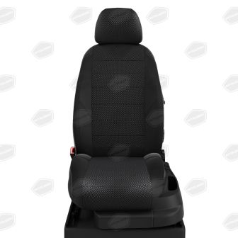 Купить Авточехлы для сидений Fiat Doblo 2 с 2010-н.в. каблук ЖК-4 жаккард готика