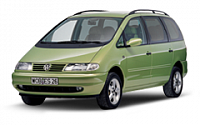 Авточехлы для сидений Volkswagen Sharan с 1995-2010г. компактвэн.
