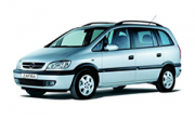 Авточехлы для сидений Opel Zafira А с 1999-2005г. компактвэн. 5мест