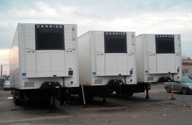 холодильные установки Carrier vector 1150 готовы к использованию