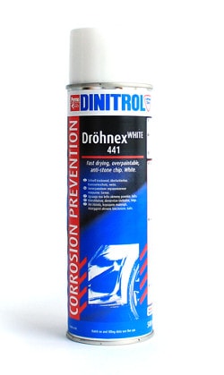 Купить Dinitrol 441 (500 ml, аэрозоль) Антигравий белый окрашиваемый