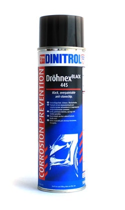 Купить Dinitrol 445 (500 ml, аэрозоль) Антигравий черный окрашиваемый
