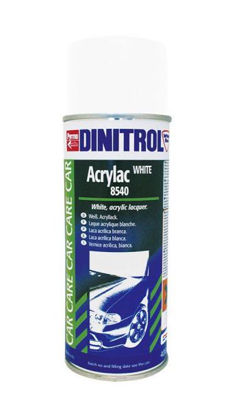 Купить Dinitrol 8540 (0.4 л. аэрозоль) Акриловая краска для авто белая