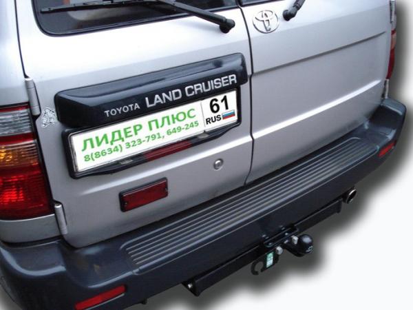 Купить Фаркоп для автомобиля TOYOTA LAND CRUISER 105 (1998-...) (C НЕРЖ. ПЛАСТИНОЙ) T112-F(N)